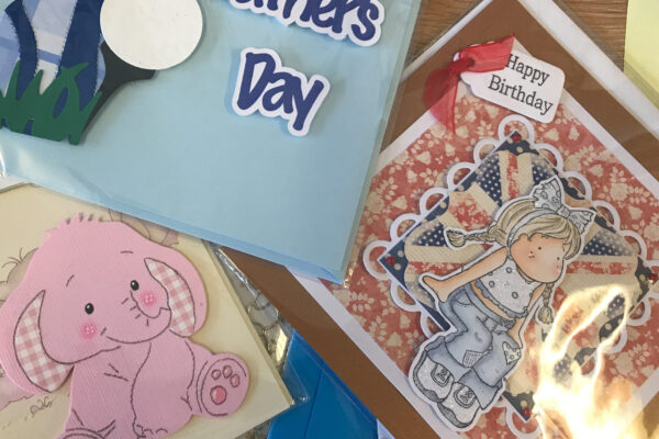 Ruth Ingram’s cards for Horatio’s Garden