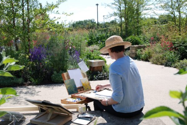 Artist Sarah Hough is returning to Horatio’s Garden