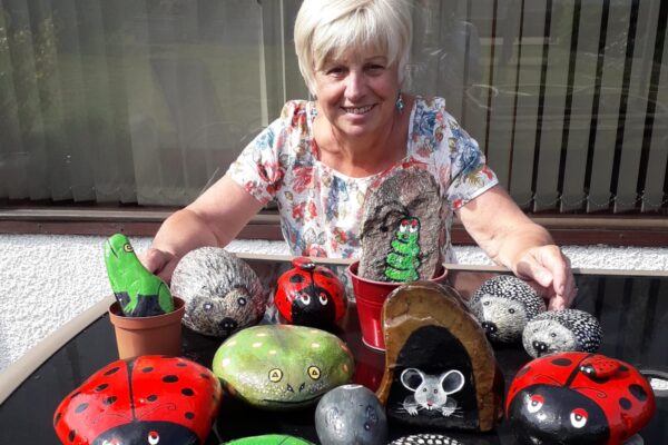 pebble art auction in scotland