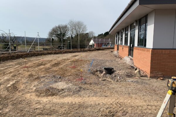 our first site visit of the year to horatio’s garden wales!