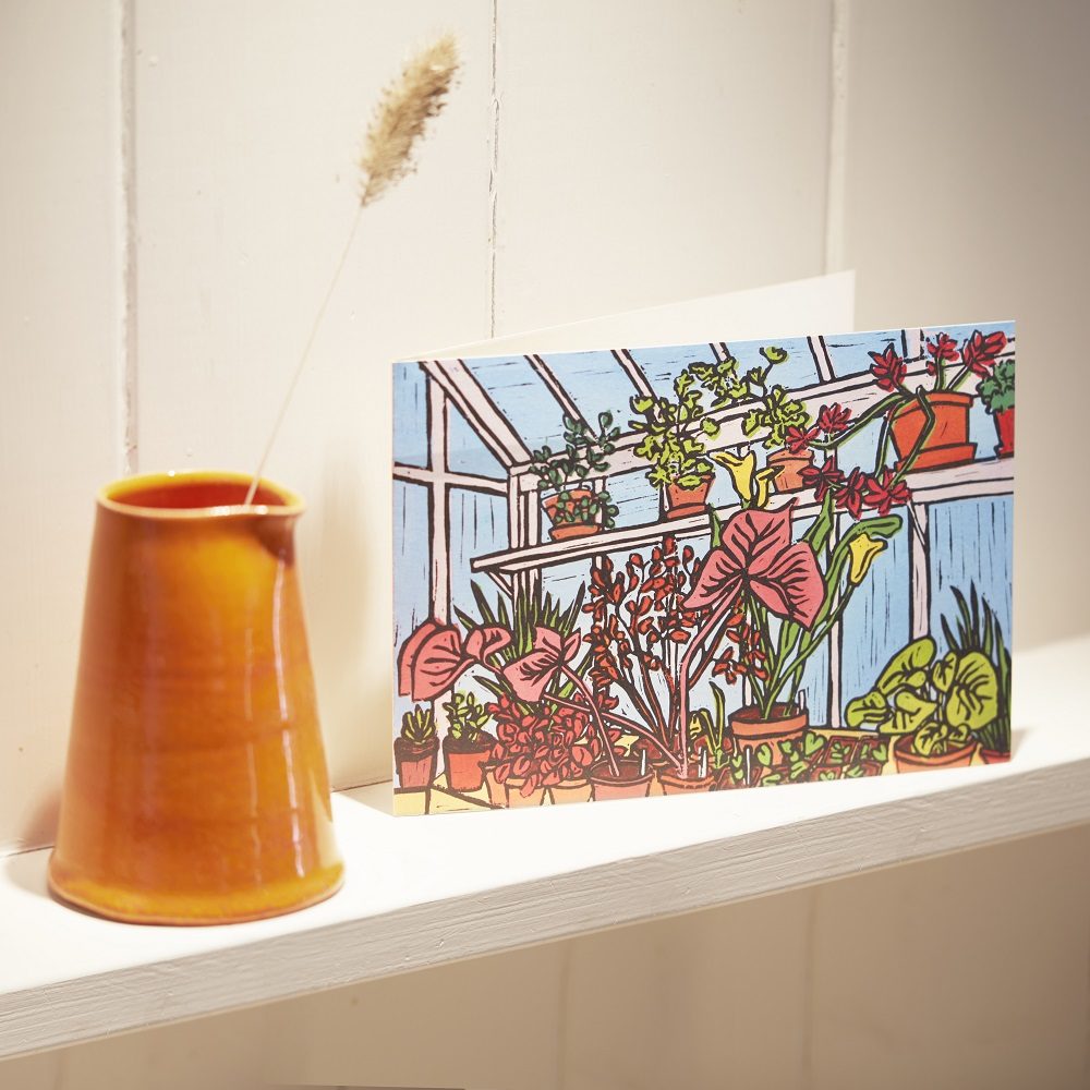 Linocut Notecards