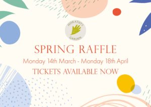 Spring Raffle Tickets Available Graphic
