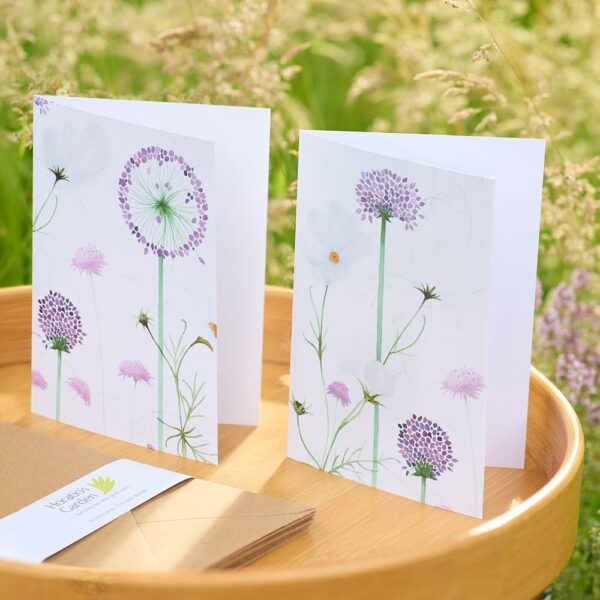 Allium Notecards